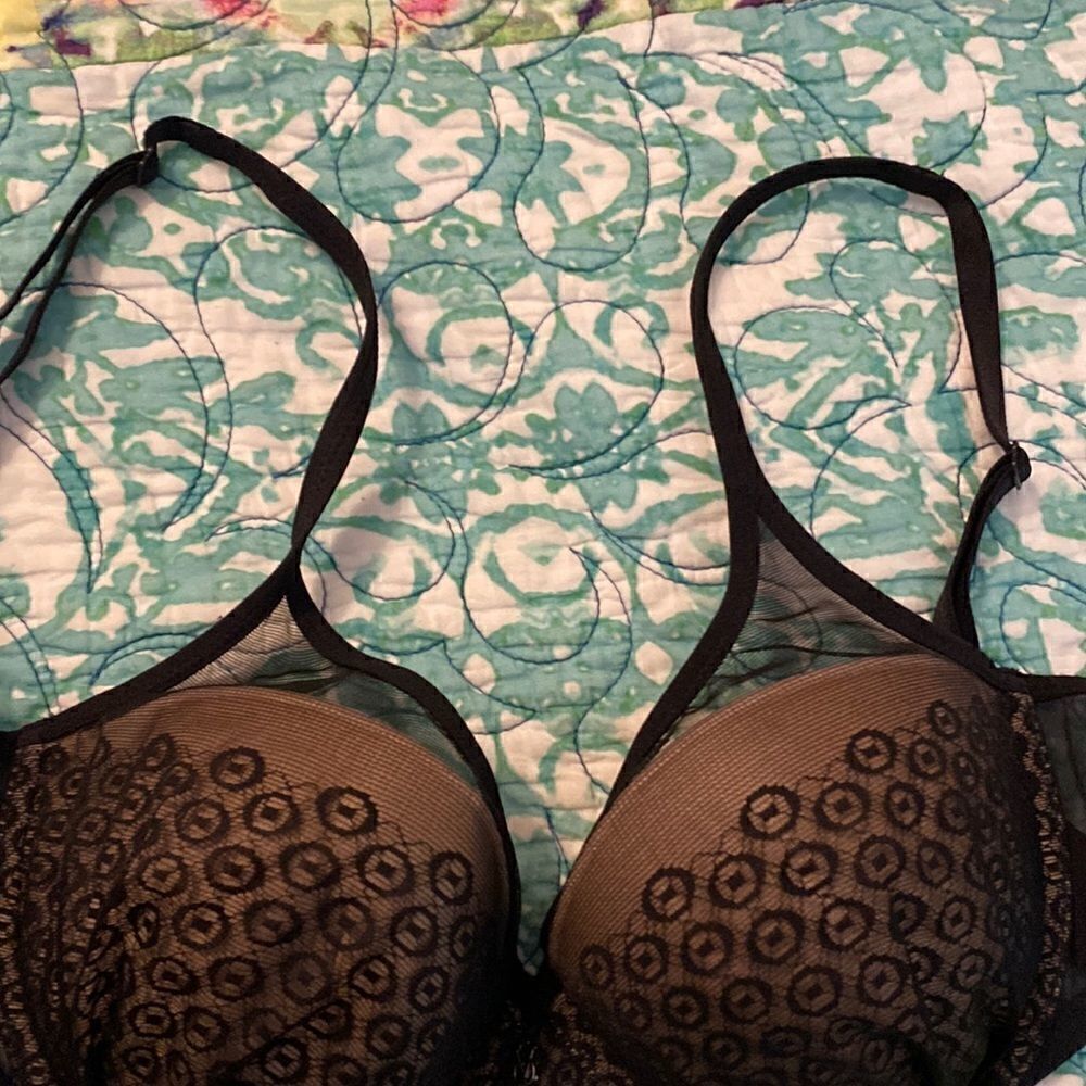 Victoria’s Secret black sheer bra
